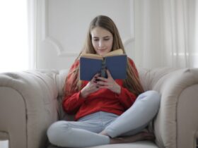 espacio de lectura en casa
