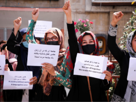 mujeres afganas en protesta