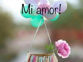 cesta con globos