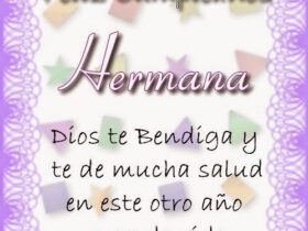 una tarjeta de cumpleaños