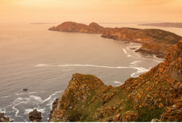 atardecer en isla cies
