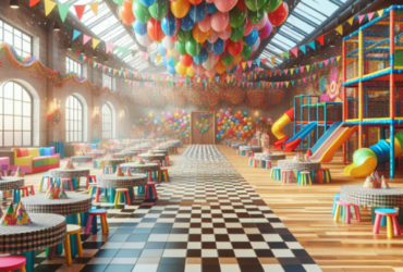 emprender un salon de fiestas infantiles