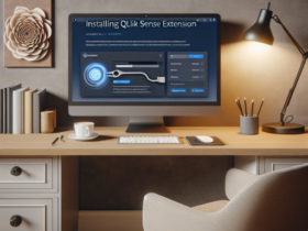 instalar extension qlik sense