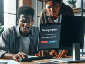 emprender juntos error al enviar el formulario