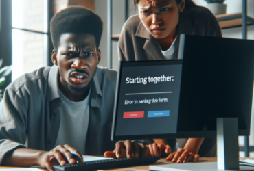 emprender juntos error al enviar el formulario