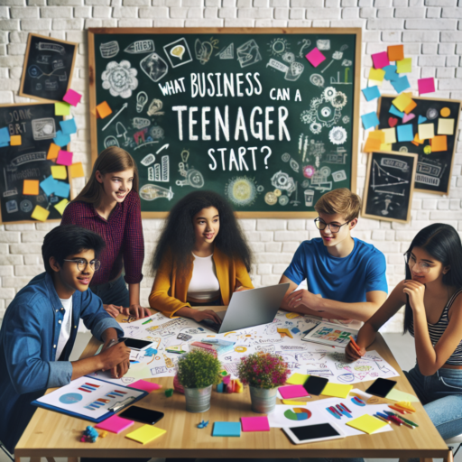 que negocio puede emprender un adolescente