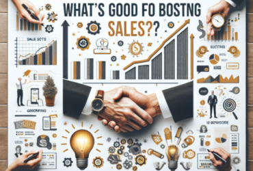 ¿Qué es bueno para aumentar las ventas?