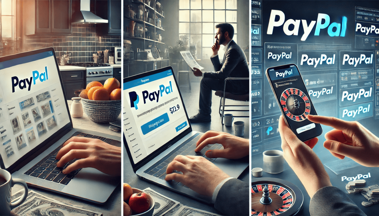 Representación de las múltiples aplicaciones digitales de los casinos online, destacando su integración en plataformas y dispositivos cotidianos
